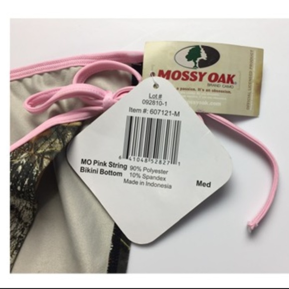 Officially Licensed Mossy Oak String Bikini Bottom - Picture 4 of 5